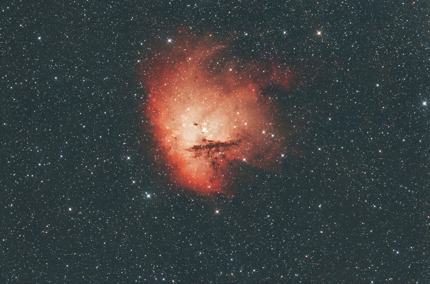 pacman nebula